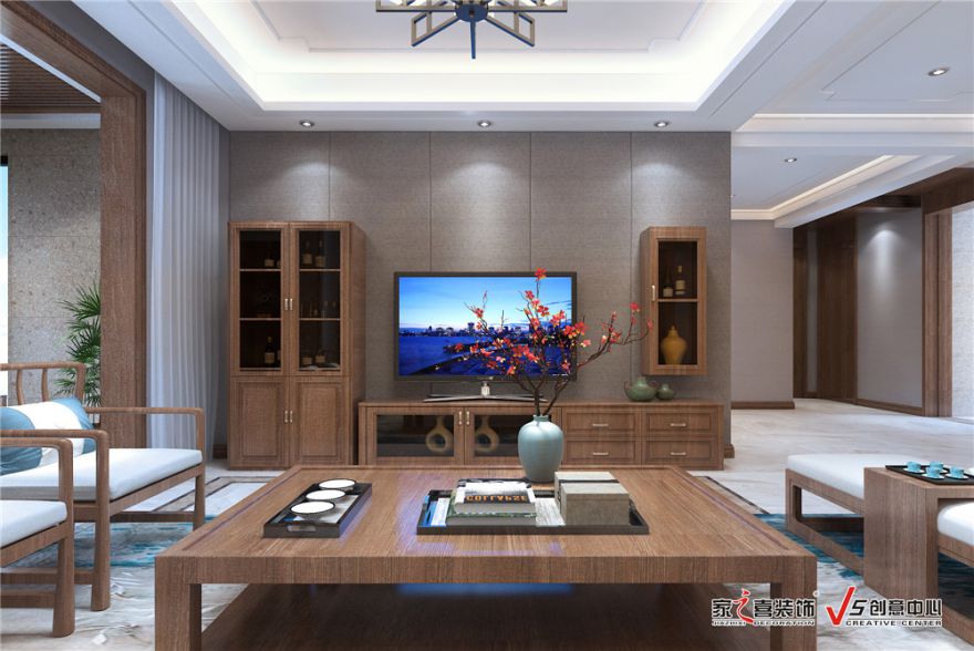 中樂百花公館 新中式180平